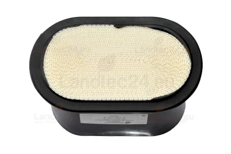 Engine air filter for tractor upper side